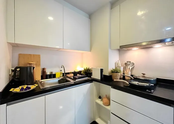 Appartement Stylish Low-rise 1br - Ultra Fast Wifi - Bts Thonglor