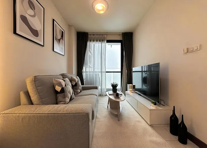Stylish Low-rise 1br - Ultra Fast Wifi - Bts Thonglor Apartment *