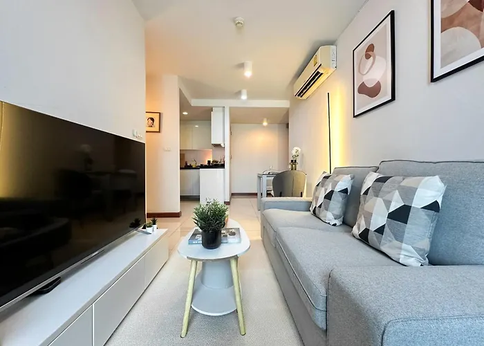Appartement Stylish Low-rise 1br - Ultra Fast Wifi - Bts Thonglor Bangkok